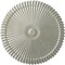 Ekena Millwork Shakuras Ceiling Medallion (Fits Canopies up to 5"), Hand-Painted Flash Copper, 24"OD x 3"P CM24SHFCS - alternate 1